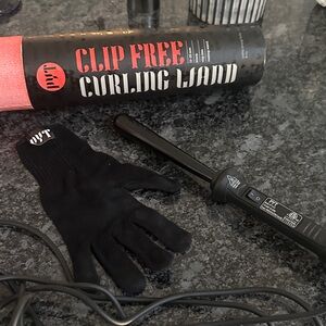 Clip Free Curling Wand - Black